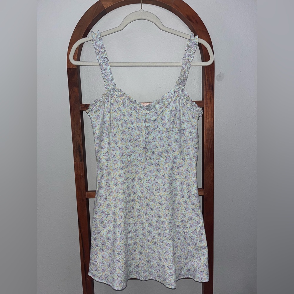 ZARA floral mini dress